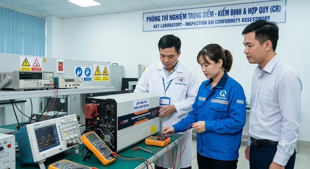 Chứng nhận hợp quy hàng hóa Hỗ trợ toàn diện thủ tục kiểm tr